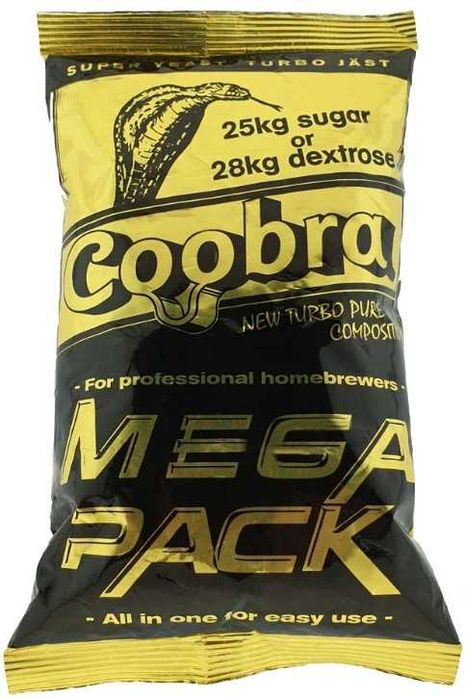 Турбо дрожжи спиртовые Coobra Mega Pack 100L