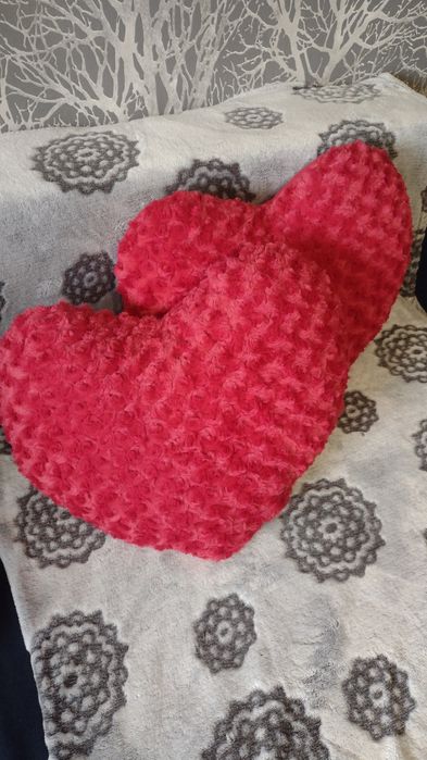 Poduszka w kształcie serca