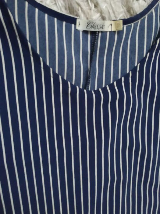 Сукня синя в полоску