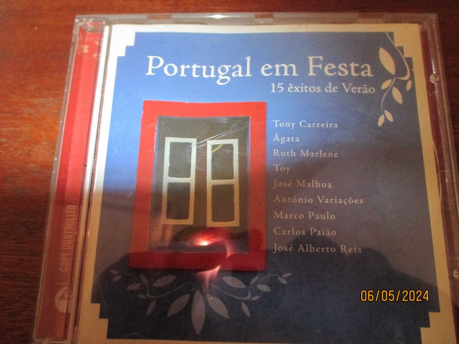 3 cd's - Portugal mix vol. 3 - Portugal em festa - Disco do ano