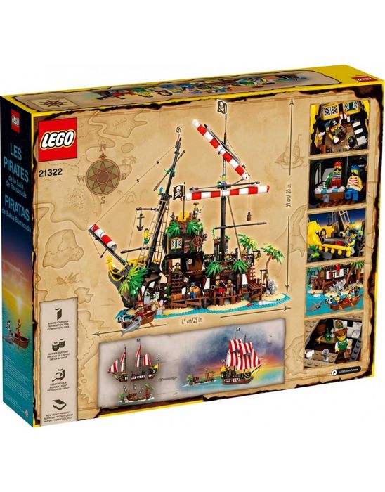 LEGO Ideas Пірати затоки барракуд 21322 Новий!