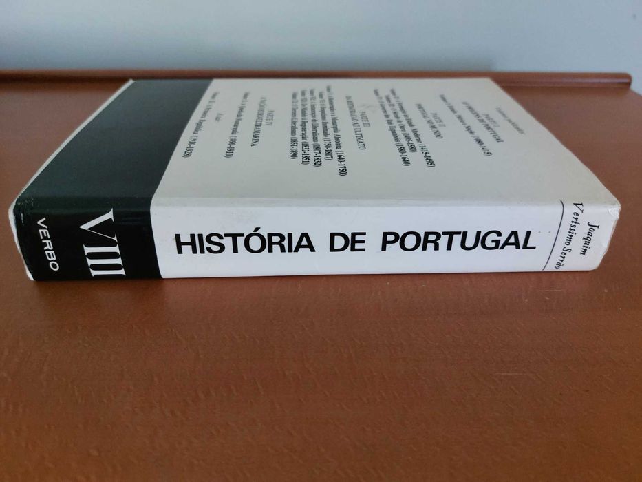 Livro História de Portugal VIII de Joaquim Veríssimo Serrão