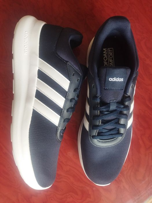 Нові ADIDAS LiteRacer40 navy /43/27,5 устілка