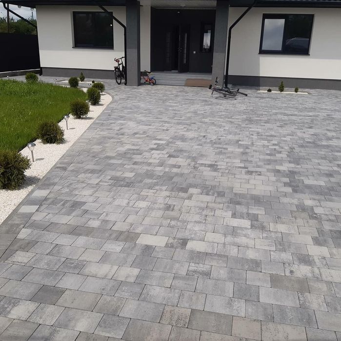 Бруківка тротуарна плитка костка  встановлення продаж доставка Коломия