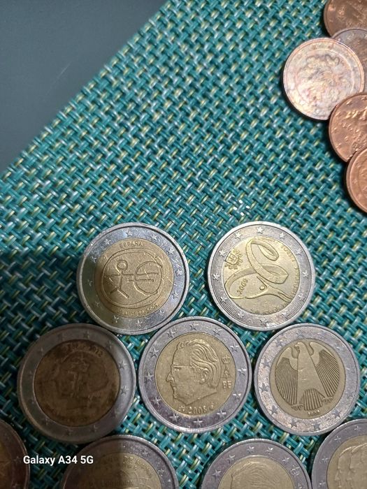 Vendo moedas de 2€