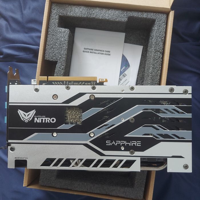 SAPPHIRE NITRO+ RX 580 8 GB DDR5 – sprawna, zadbana