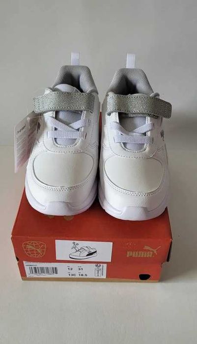 Puma Fun Racer Menina tamanho 31 Novas Brancas