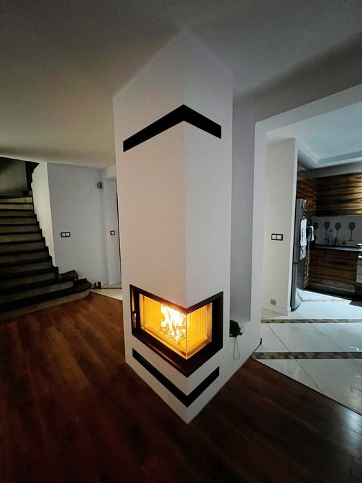 Kominek narożny – Montaż Zabudowa kominka Gwarancja Radom