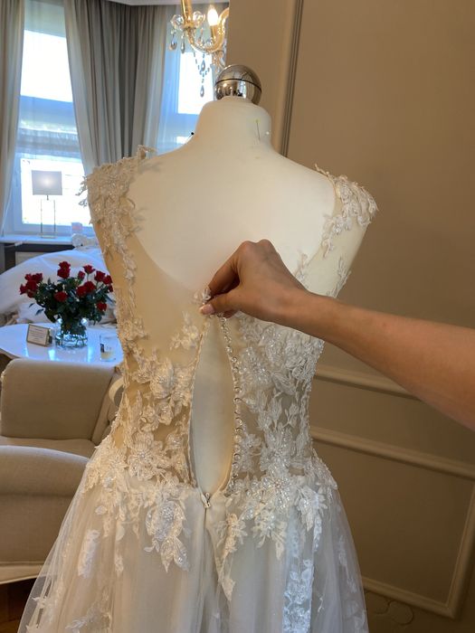 nowa suknia sluba r 38