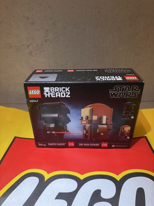 LEGO Star Wars Brickheadz 40623, 40676, 40547