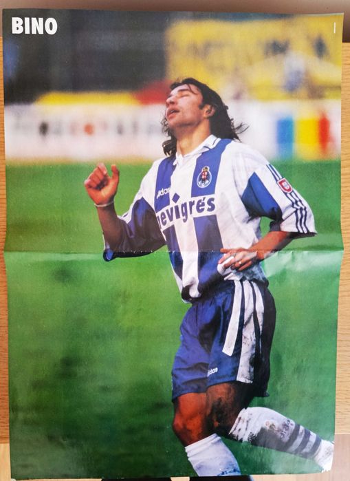 Revista Super Jovem nº149 de 1996 + poster gigante de Domingos Paciência