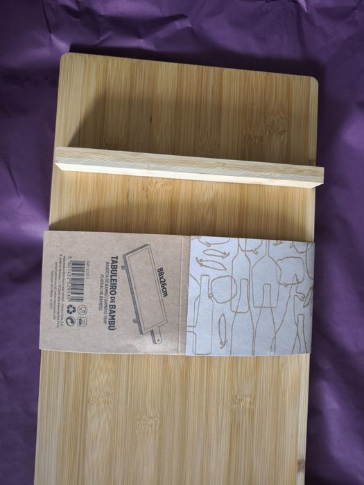 Tabuleiro de bambu