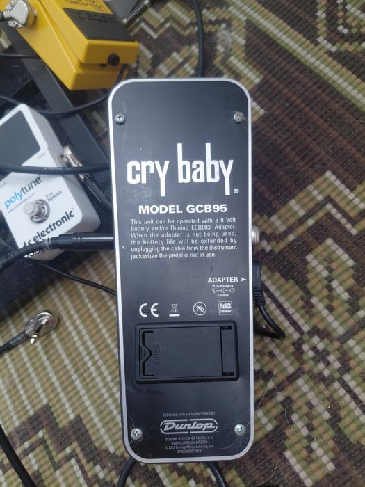педаль Cry baby gcb95 wah квакушка