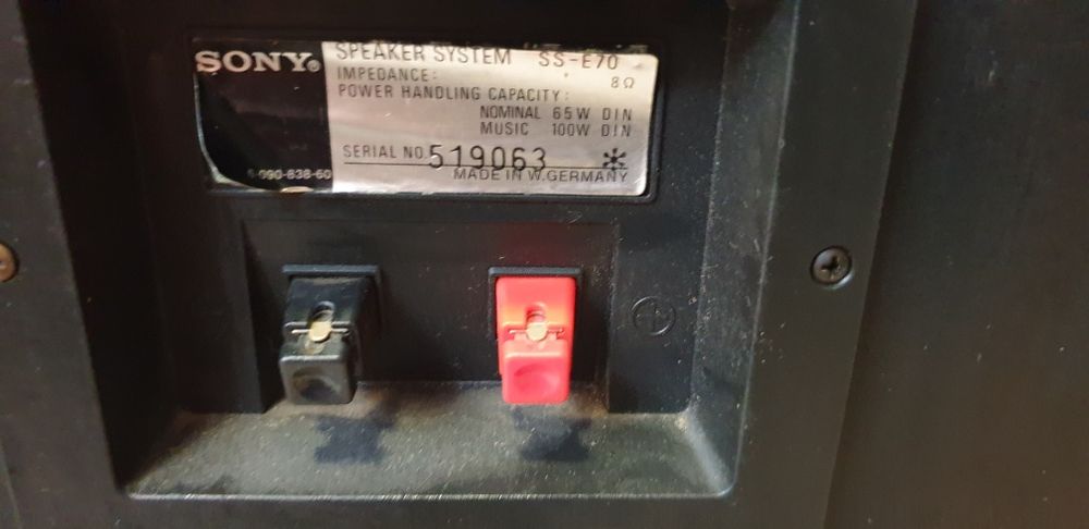 Kolumny sony e 70