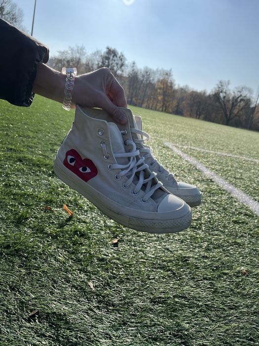 Green comme des garcons converse deals