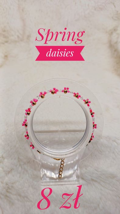 Bransoletka „Spring daisies”