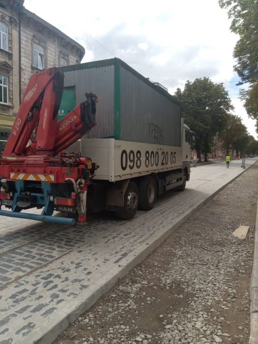 Послуги Маніпулятора. Вантажні перевезення.