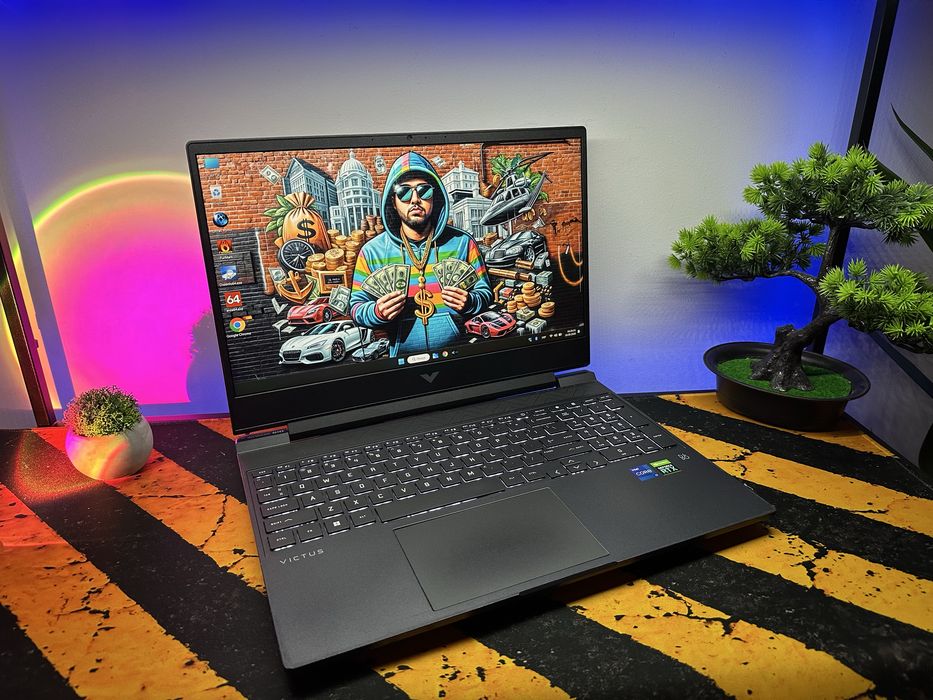 HP Victus 15, i7-12650h, 16gb ram, rtx3050ti не робоча