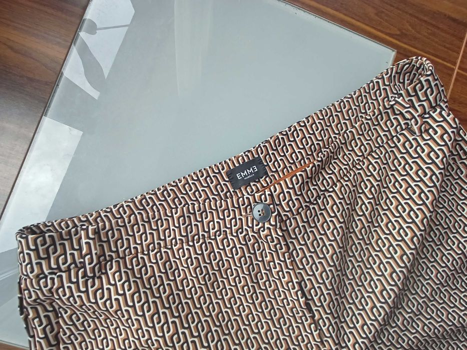 Max Mara kobiece cygaretki we wzory 48