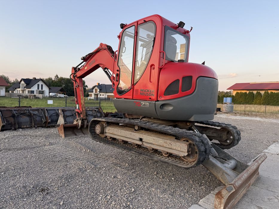 WACKER NEUSON 75Z3 rok:2014 minikoparka koparka jcb kubota bobcat yanmar cat komatsu