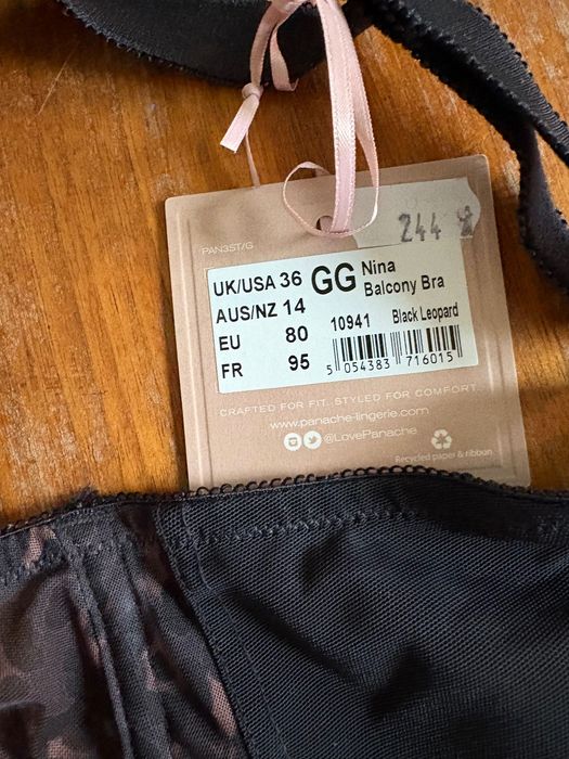 Biustonosz stanik Panache Nina  leopard panterka 80GG