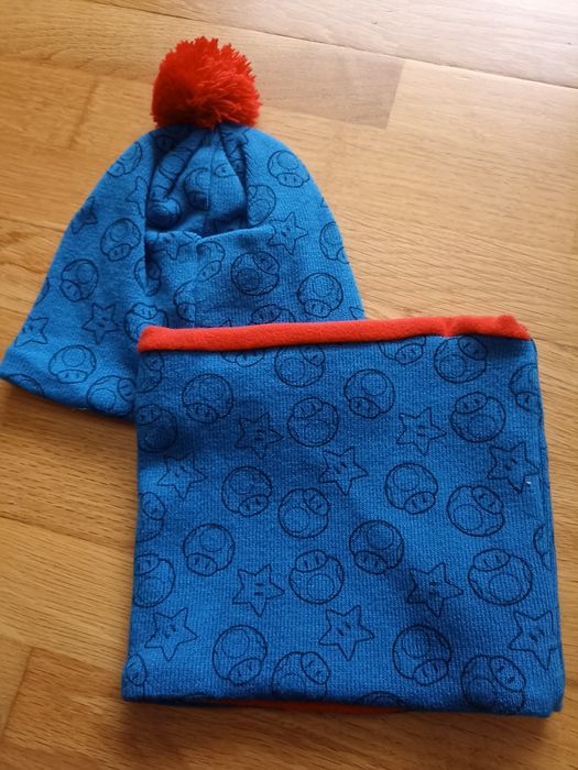 Gorro & Gola criança (3a6 anos) Super Mario Nintendo