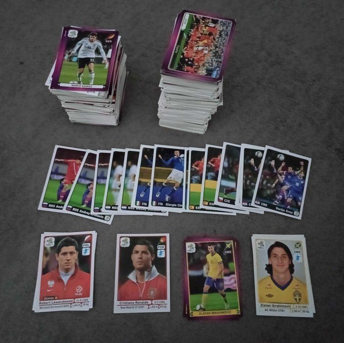 Cromos do Euro 2012 Panini