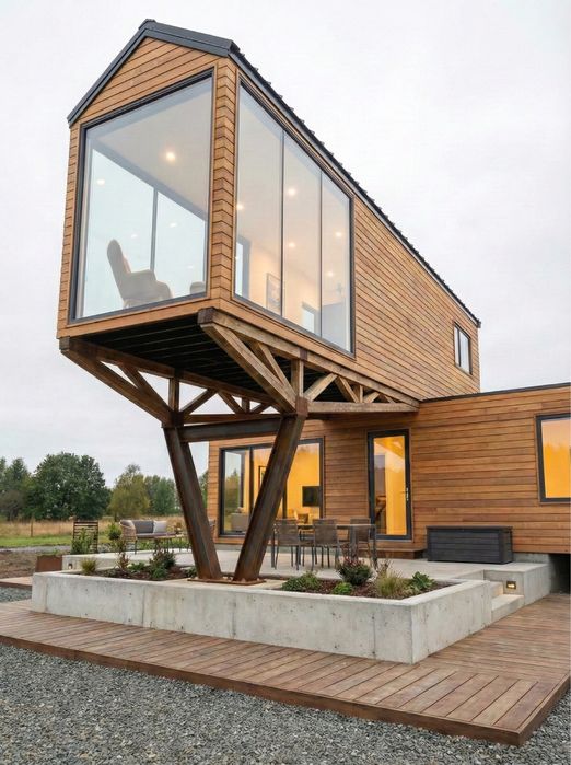 Domki modułowe z kontenerow morskich