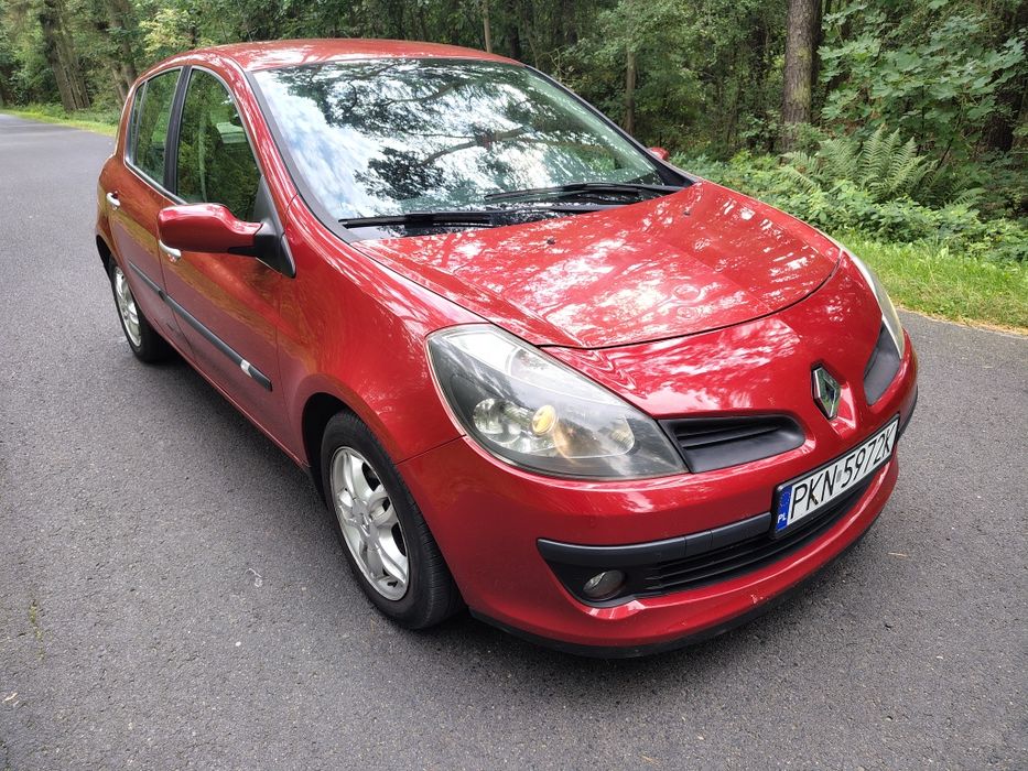 Renault Clio 1.2 TCe (101 KM) | 2007 | Salon Polska | Niski Przebieg 103 tys. km | Klima | El. Szyby