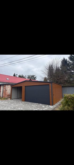 Garaż blaszany blaszak wiata schowek magazyn 6x6 6x5 4x6 Transport oraz montaż na terenie całego kraju