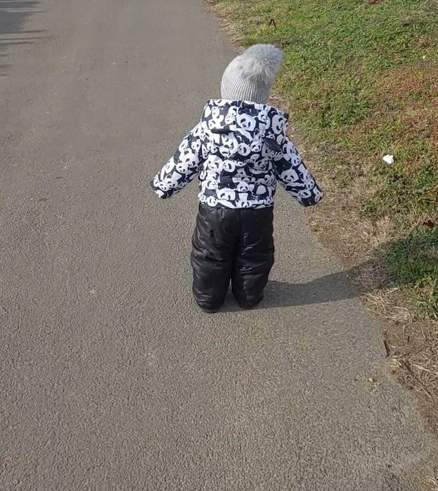 Зимний детский комбинезон-трансформер 3в1 для, с 0 до 2 лет