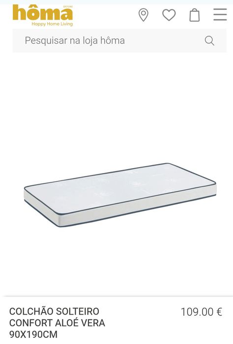 Cama Montessori nova + colchão