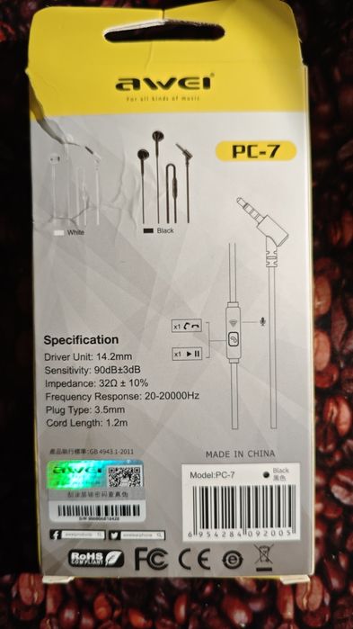 Наушники Awei PC - 7