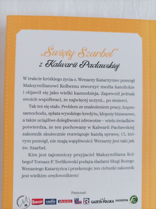 Wenanty Katarzyniec Polski Szarbel Terlikowski Tomasz