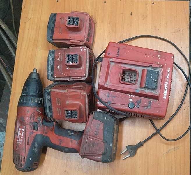 Wkrętarka Hilti SF 144-A – sprzęt dla majsterkowicza, do naprawy