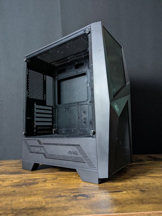 Корпус MSI MAG Forge 100M Чорний (ATX) / Скло / RGB