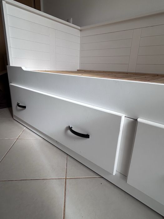 Cama Sofá Tipo IKEA (Conforama) com 2 Gavetas