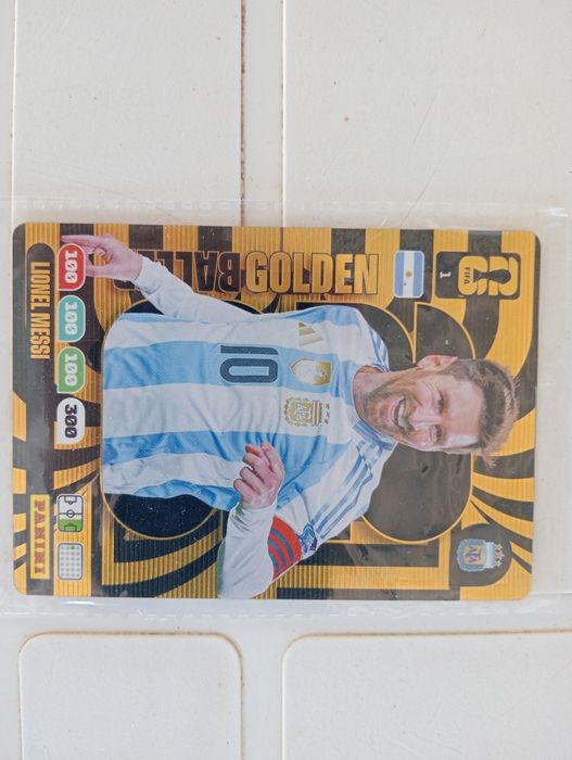 Lionel Messi Golden Baller Adrenalyn XL Panini™ Collection