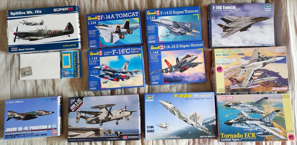 Sprzedam modele w skali 1/144