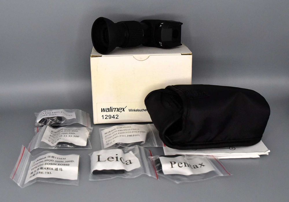Visor com ampliação 2x
