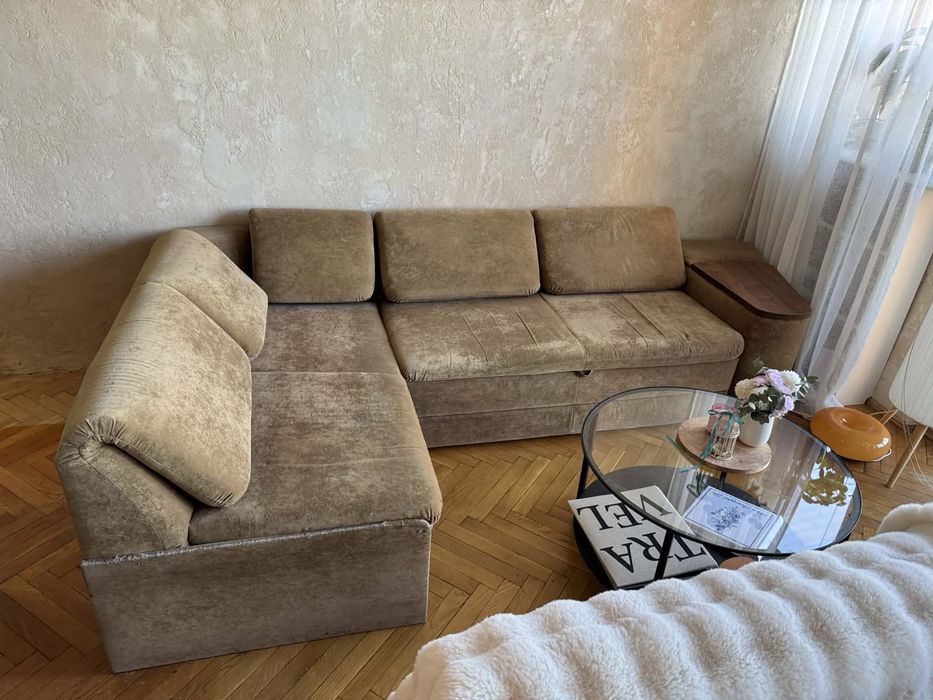 Kanapa/Sofa vintage polska produkcja w dobrym stanie rozkładana