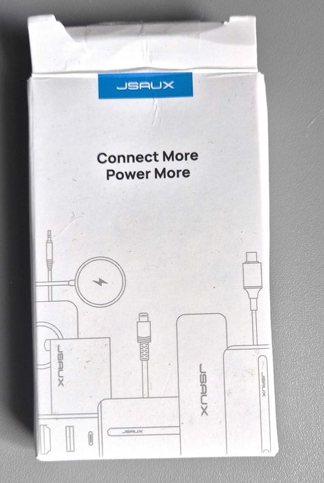 JSAUX Kabel USB C na jack AUX 1 m, USB C do 3,5 mmiPhone 15 Pro Max/15