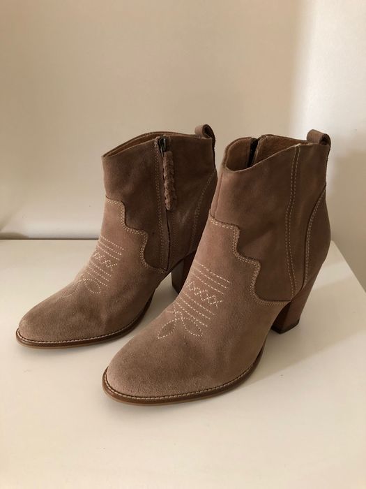 Botins camurça bege | 39 | Cortefiel