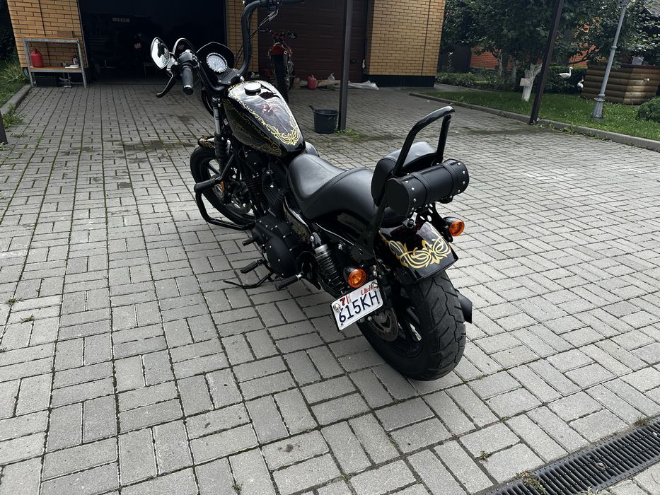 Harley-Davidson Sporster XL1200 Iron 2021 Аерографія