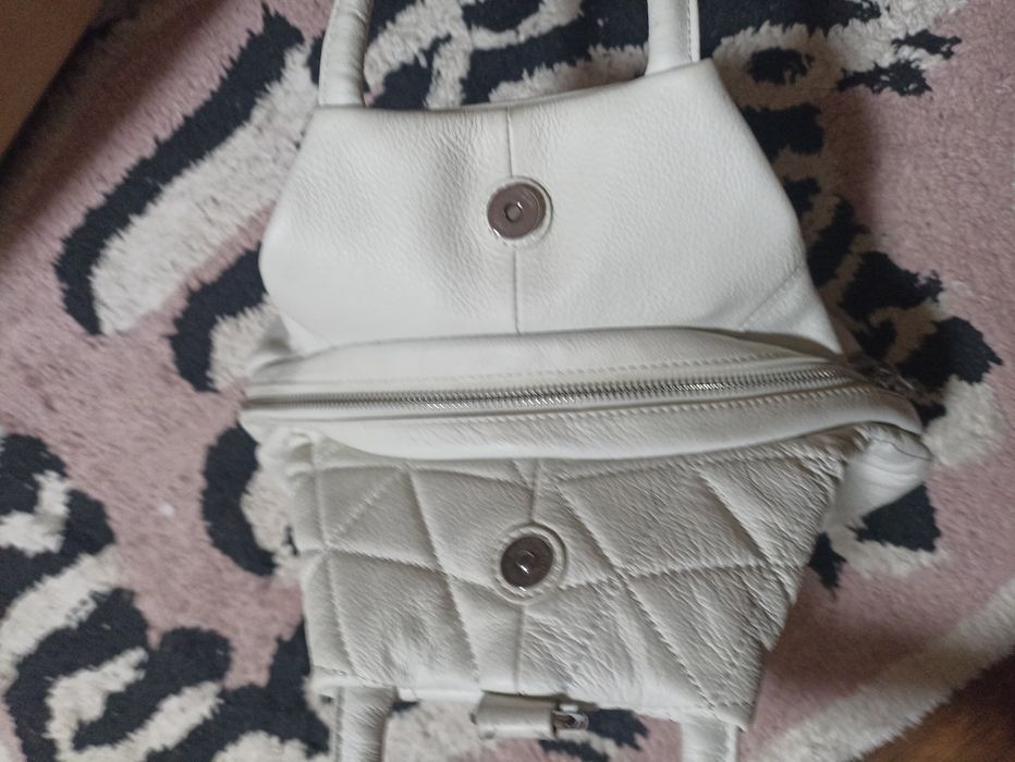 Рюкзак сумка шкіряна