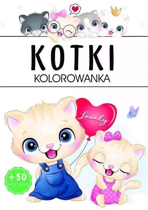Kotki kolorowanka. Arti. Nowy Produkt