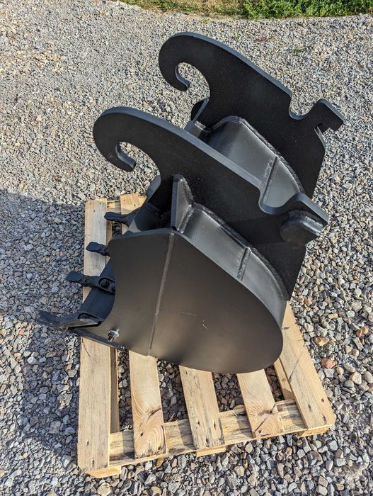 Łyżka do koparki 60 cm – Hardox 500, stal S355N, do maszyn 5–8 t