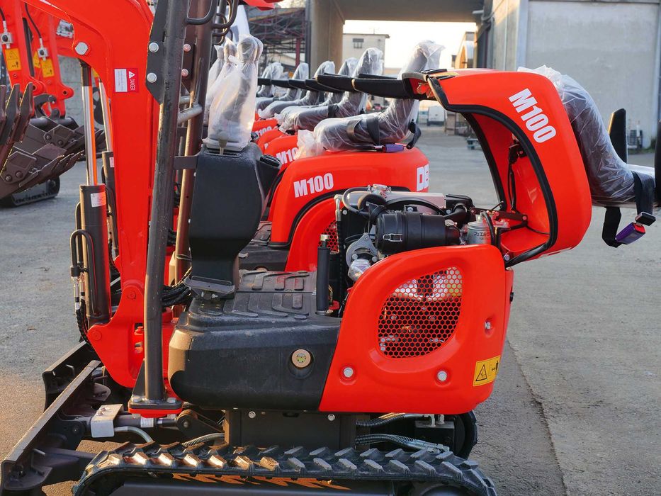 Mini escavadora de rastros giratória 1Ton.- M100 - ENVIO + IVA INCLUSO