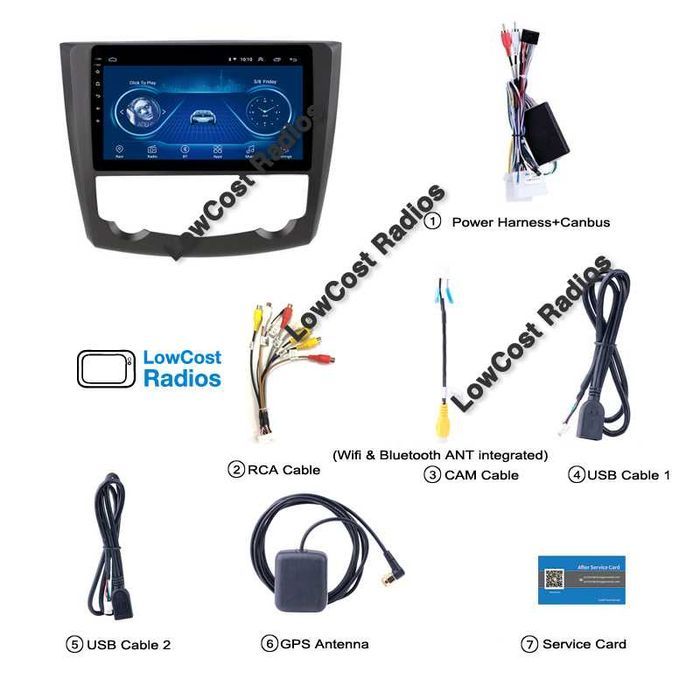 Auto Rádio GPS ANDROID 15 Renault KADJAR - Wifi BT Multimédia