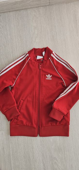 Dres adidas 104 czerwony